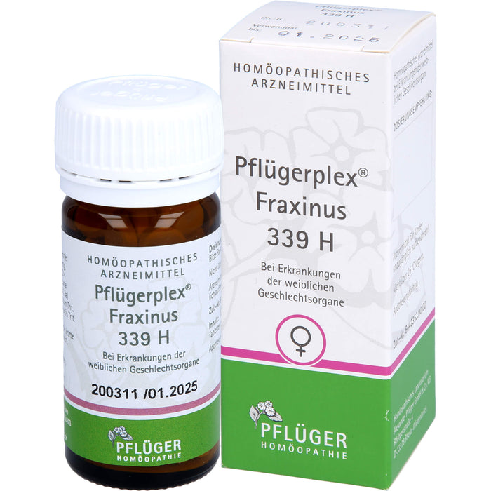 Pflügerplex Fraxinus 339 H Tabletten bei Erkrankungen der weiblichen Geschlechtsorgane, 100 pcs. Tablets