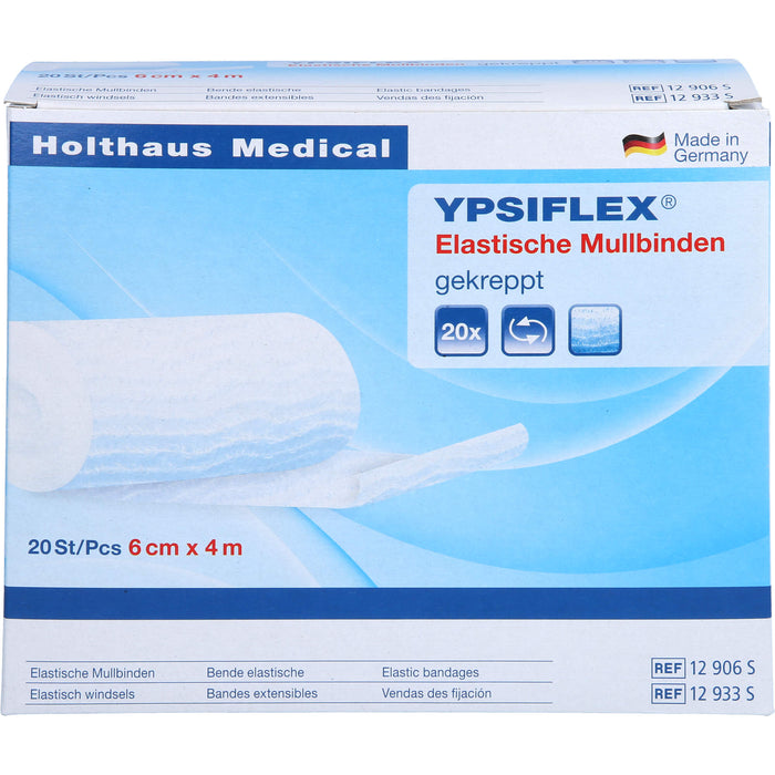 Holthaus Medical elastische Mullbinde 6 cm x 4 m, 20 pc Paquet