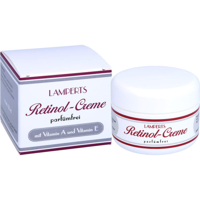 Retinol Creme parfümfrei Lamperts, 50 ml Cream