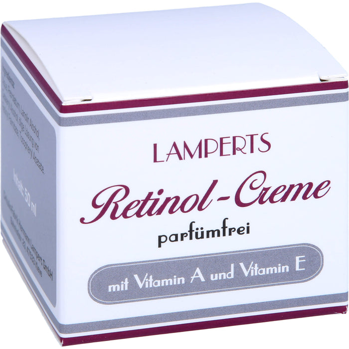 Retinol Creme parfümfrei Lamperts, 50 ml Cream