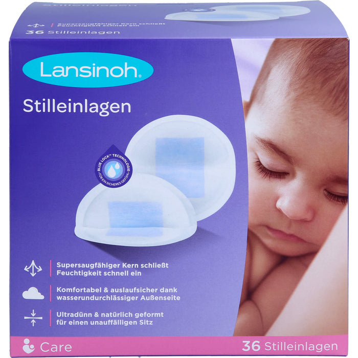 LANSINOH Stilleinlagen, 36 pc Dépôts