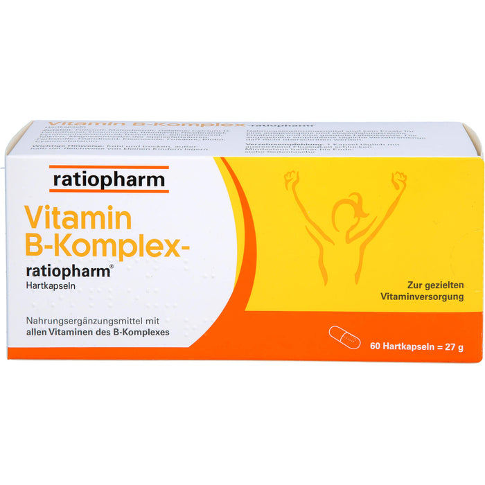 Vitamin B-Komplex-ratiopharm Kapseln, 60 pcs. Capsules