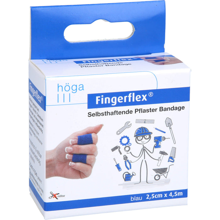 Fingerflex 2,5 cm x 4,5 m blau, 1 pcs. Patch