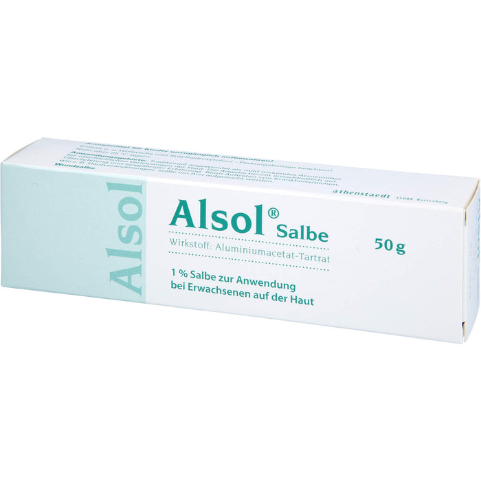 Alsol Salbe bei oberflächlichen Verletzungen, 50 g Onguent