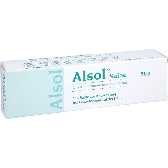 Alsol Salbe bei oberflächlichen Verletzungen, 50 g Ointment