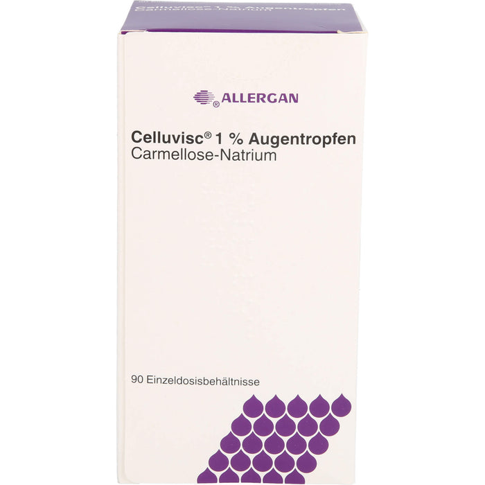 Celluvisc 1 % Augentropfen zur symptomatischen Behandlung des trockenen Auges, 90 pcs. Solution