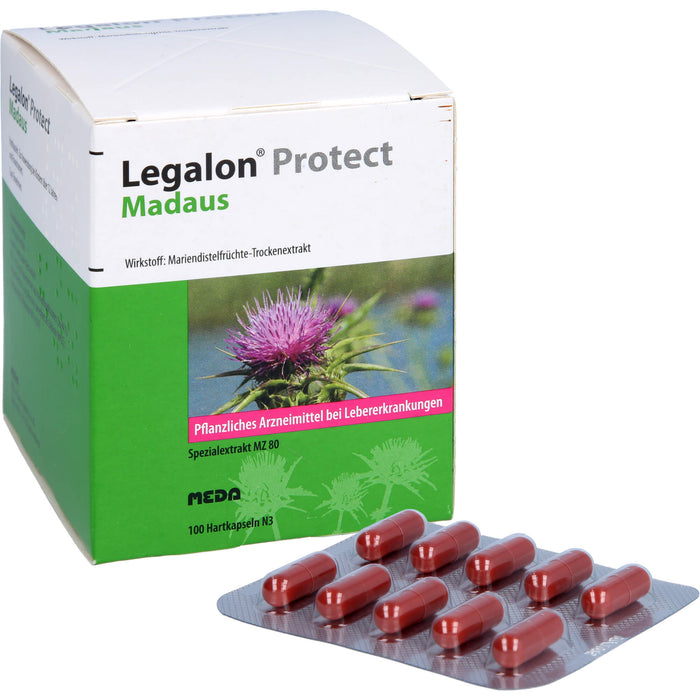 Legalon Protect Madaus Kapseln bei Lebererkrankungen, 100 pcs. Capsules