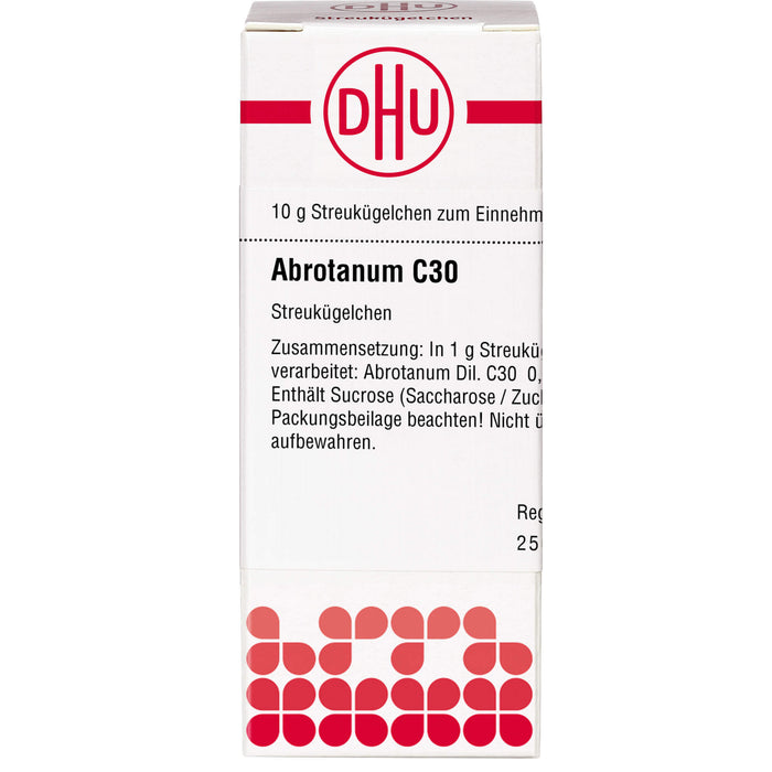 DHU Abrotanum C30 Streukügelchen, 10 g Globules