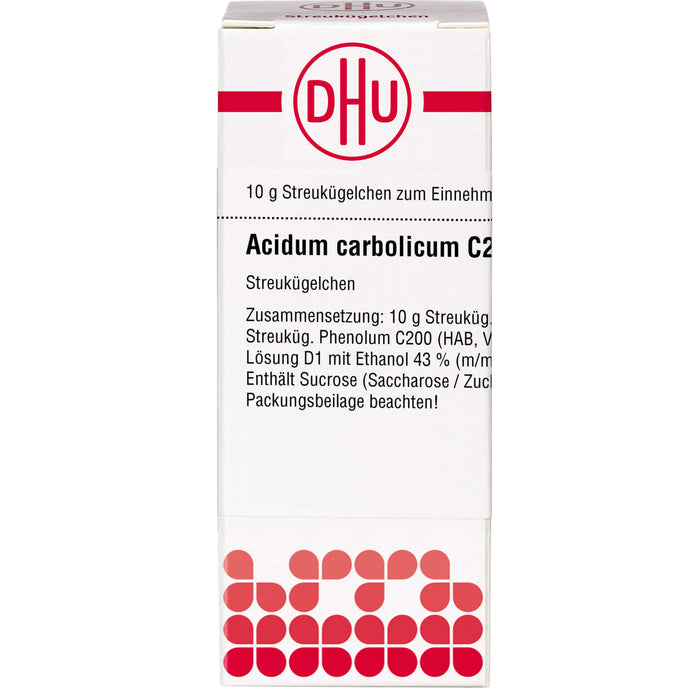 DHU Acidum carbolicum C200 Streukügelchen, 10 g Globules