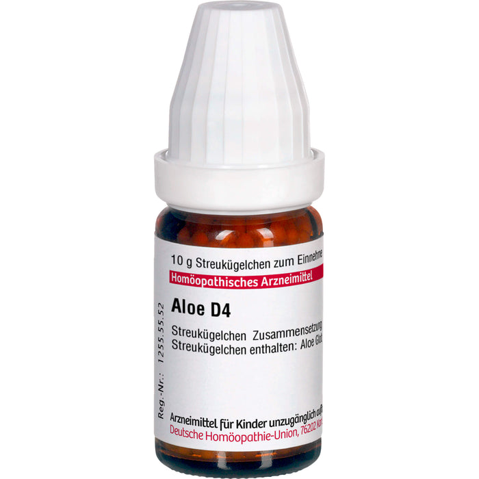 DHU Aloe D4 Streukügelchen, 10 g Globules