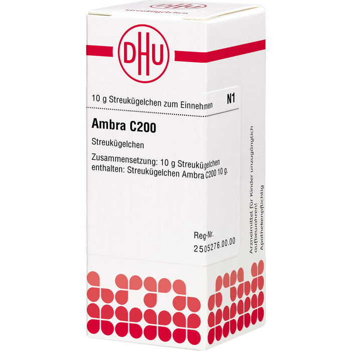 DHU Ambra C200 Streukügelchen, 10 g Globuli