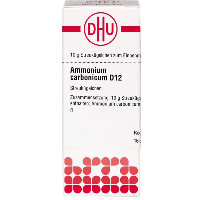 DHU Ammonium carbonicum D12 Streukügelchen, 10 g Globuli