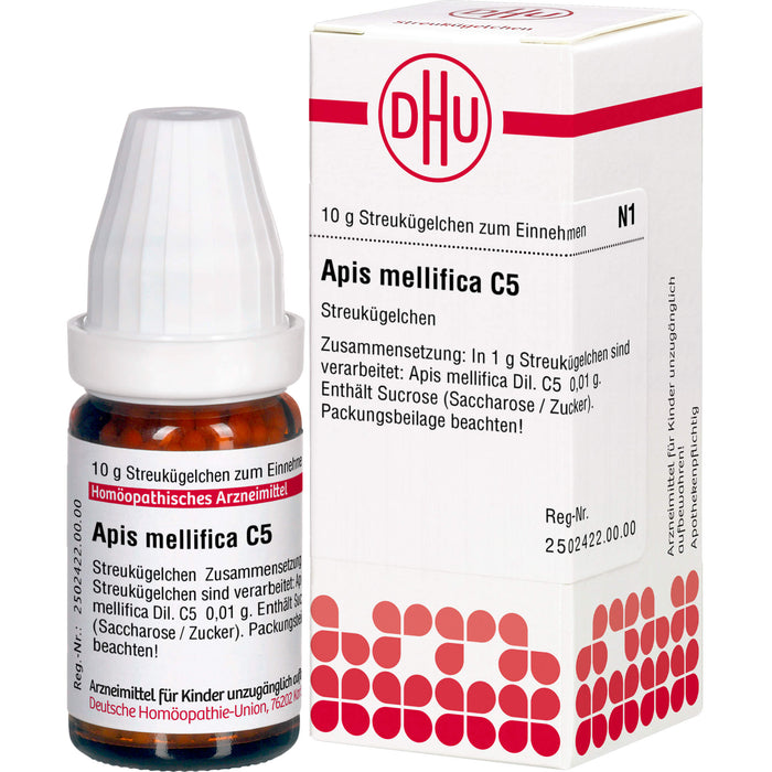 DHU Apis mellifica C5 Streukügelchen, 10 g Globules