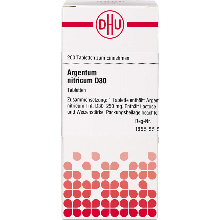 DHU Argentum nitricum D30 Tabletten, 200 St. Tabletten