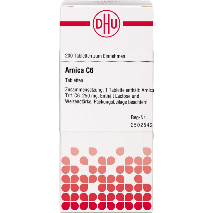 DHU Arnica C6 Tabletten, 200 St. Tabletten