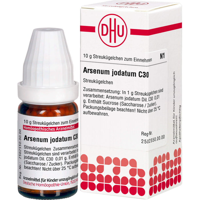 DHU Arsenum jodatum C 30 Streukügelchen, 10 g Globules