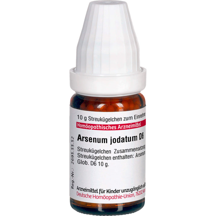 DHU Arsenium jodatum D 6 Streukügelchen, 10 g Globules