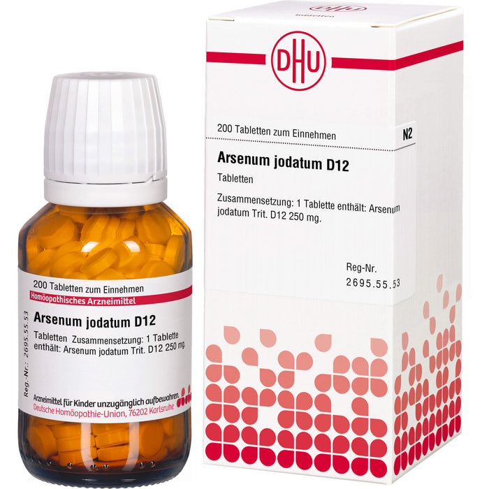 DHU Arsenum jodatum D12 Tabletten, 200 pc Tablettes