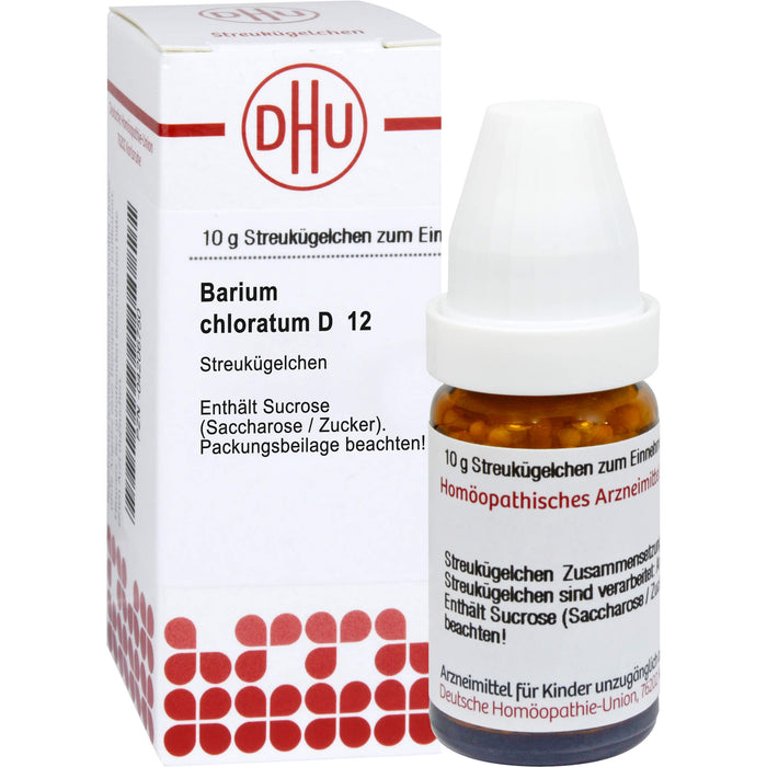 Barium chloratum D12 DHU Globuli, 10 g Globuli