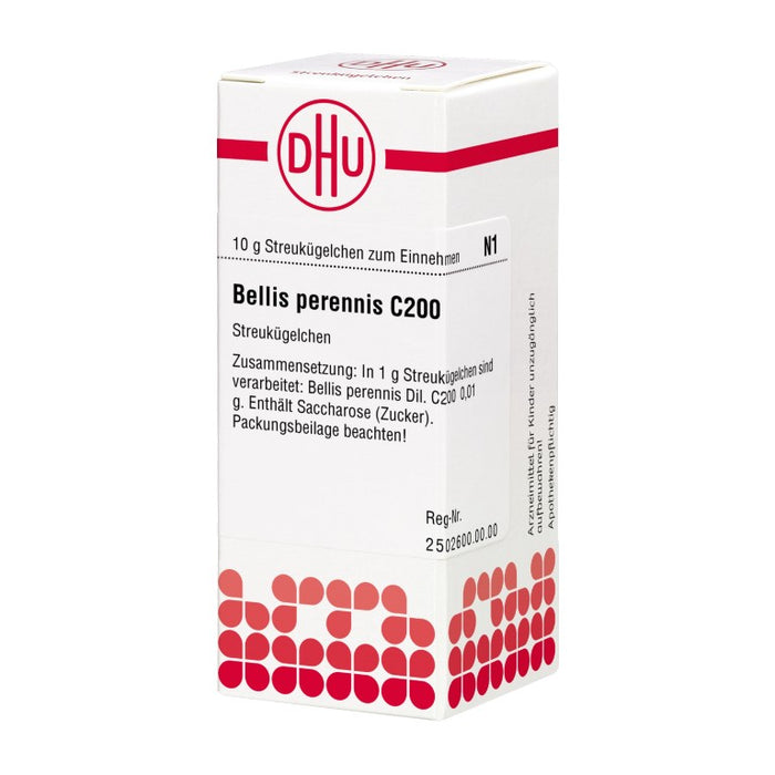 DHU Bellis perennis C200 Streukügelchen, 10 g Globuli