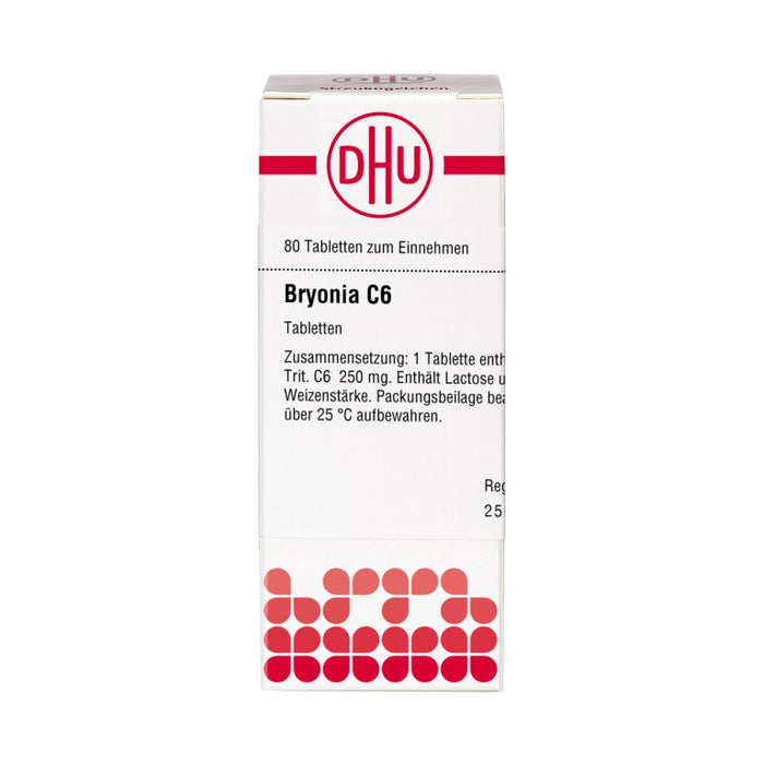 DHU Bryonia C6 Tabletten, 80 St. Tabletten