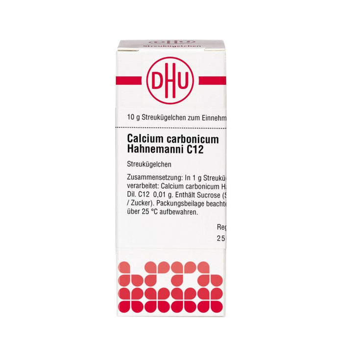 DHU Calcium carbonicum Hahnemanni C12 Streukügelchen, 10 g Globules