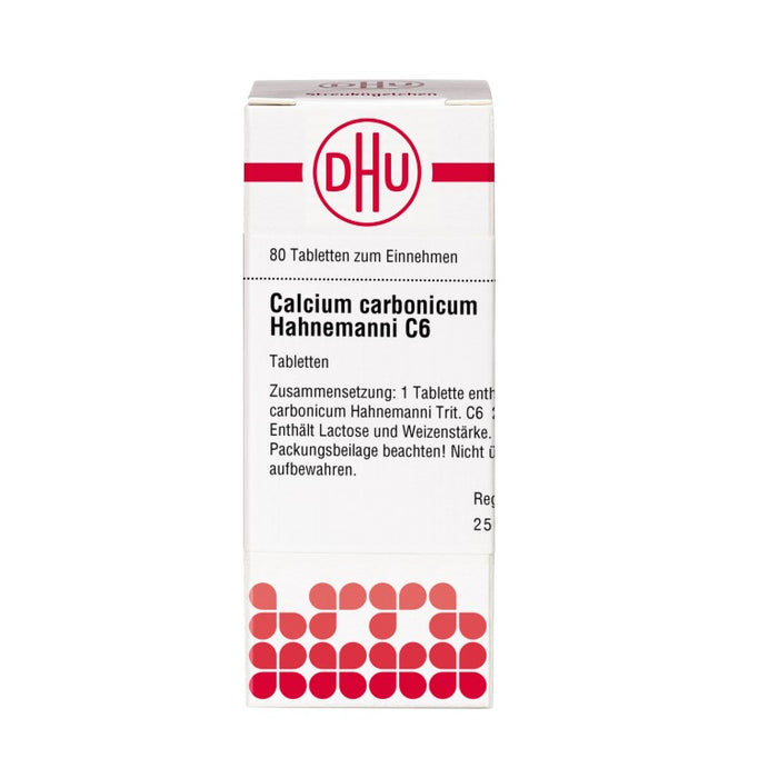 DHU Calcium carbonicum Hahnemanni C6 Tabletten, 80 St. Tabletten