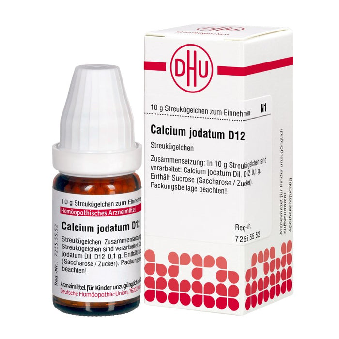 DHU Calcium jodatum D12 Streukügelchen, 10 g Globules