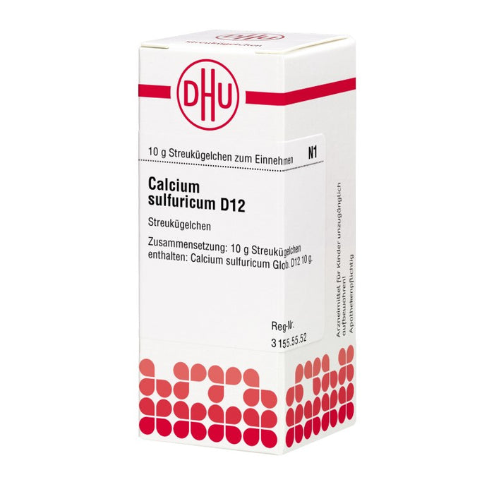 DHU Calcium sulfuricum D12 Streukügelchen, 10 g Globules