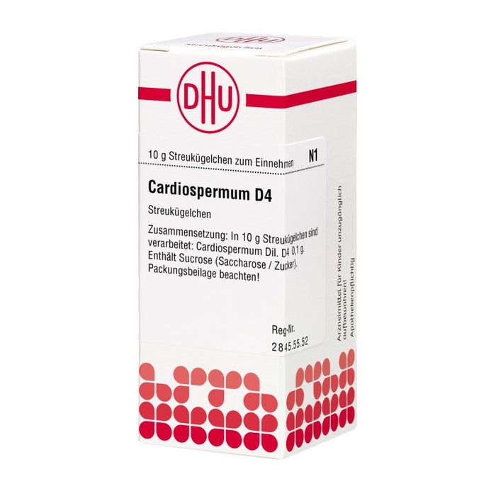 DHU Cardiospermum D4 Streukügelchen, 10 g Globules