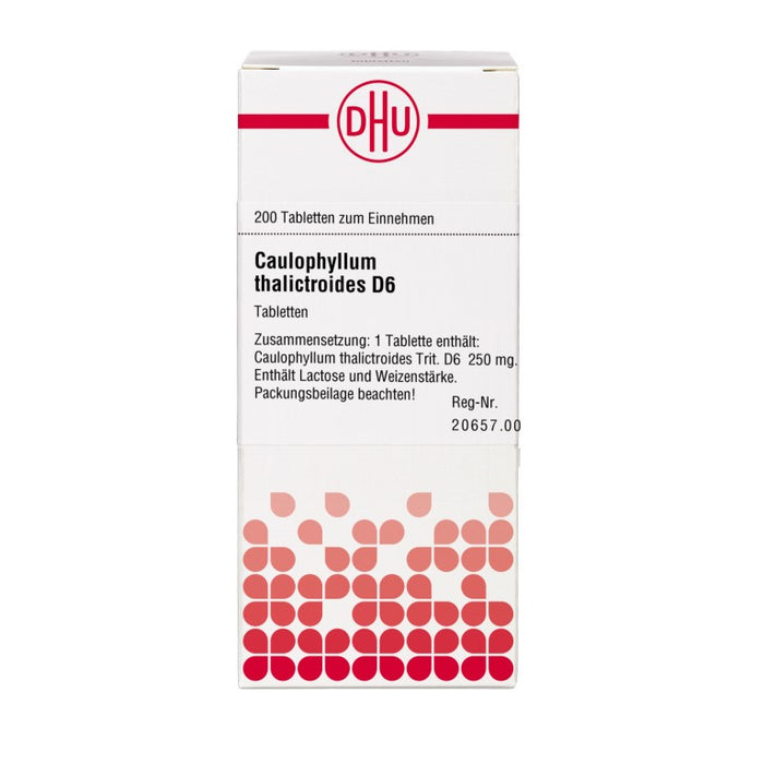 DHU Caulophyllum thalictroides D6 Tabletten, 200 St. Tabletten