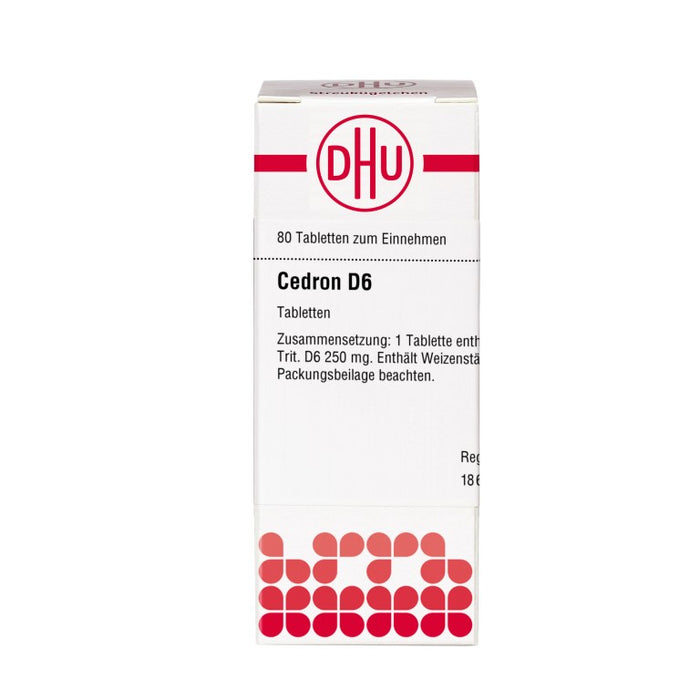 Cedron D6 DHU Tabletten, 80 St. Tabletten