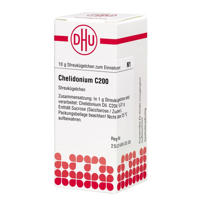 DHU Chelidonium C200 Streukügelchen, 10 g Globuli