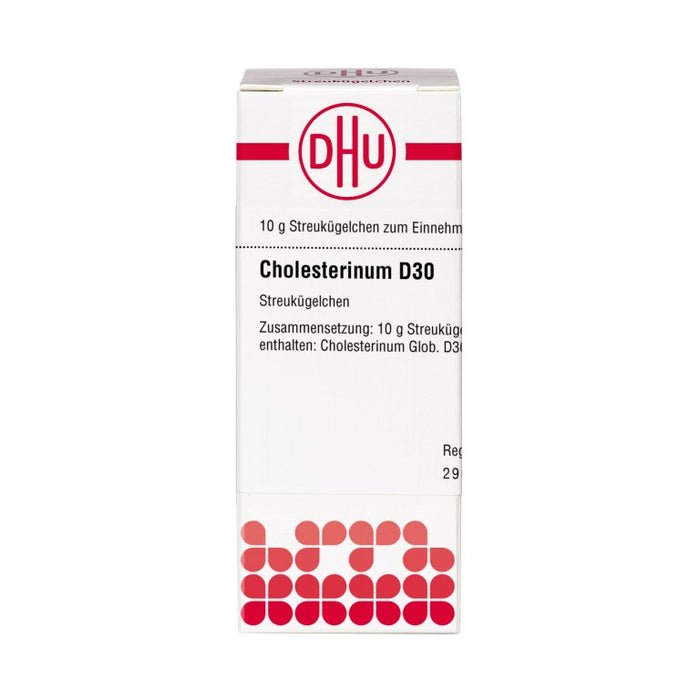 DHU Cholesterinum D30 Streukügelchen, 10 g Globules