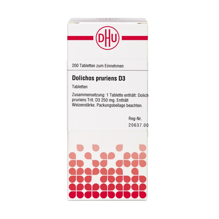 Dolichos pruriens D3 DHU Tabletten, 200 St. Tabletten