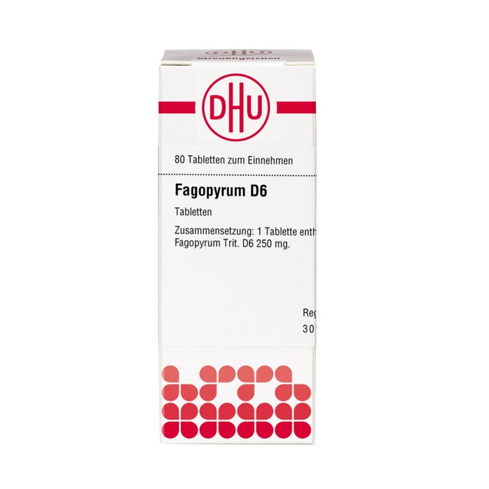 DHU Fagopyrum D6 Tabletten, 80 pcs. Tablets