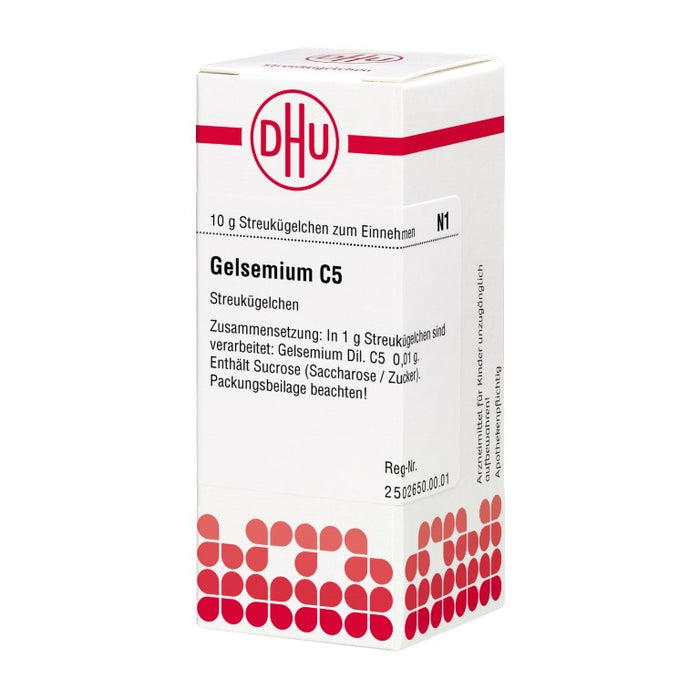 DHU Gelsemium C5 Streukügelchen, 10 g Globules