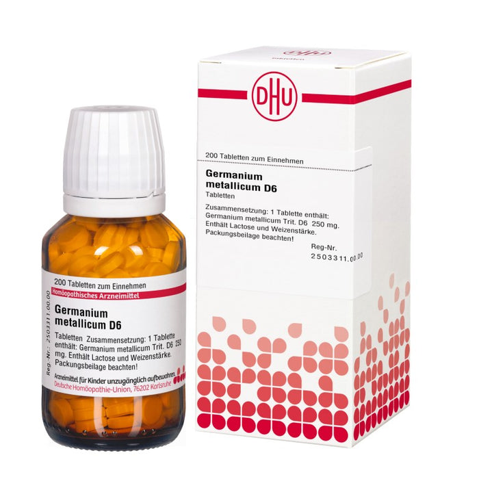 DHU Germanium metallicum D6 Tabletten, 200 St. Tabletten