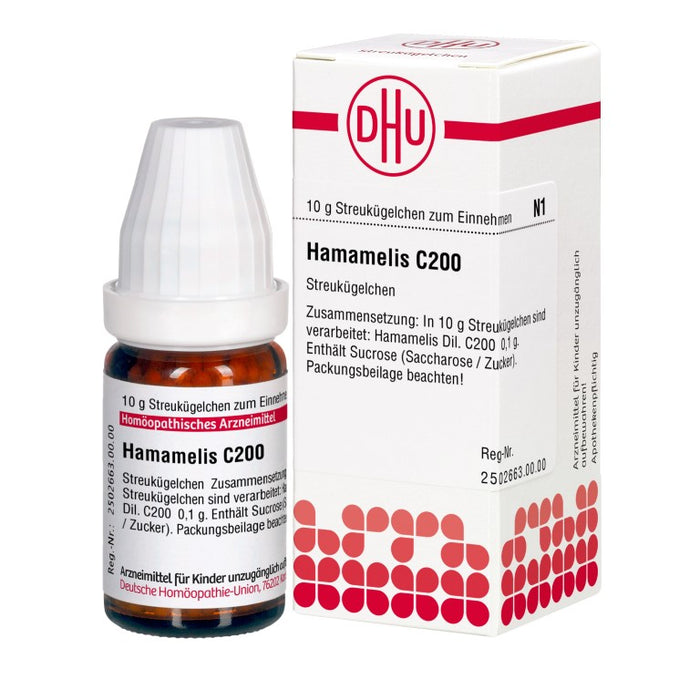 DHU Hamamelis C200 Streukügelchen, 10 g Globules