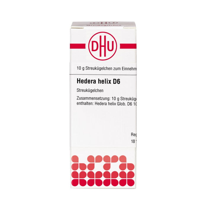 DHU Hedera helix D6 Streukügelchen, 10 g Globuli