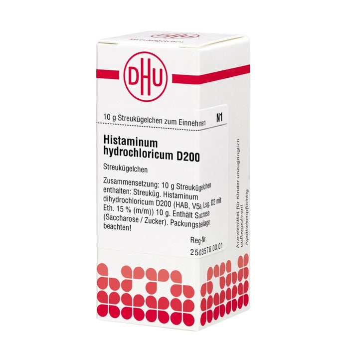 DHU Histaminum hydrochloricum D200 Streukügelchen, 10 g Globules