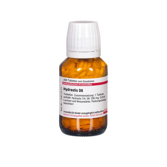 DHU Hydrastis D6 Tabletten, 200 St. Tabletten