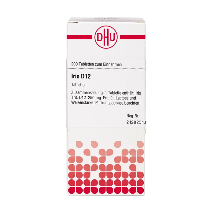 DHU Iris D12 Tabletten, 200 St. Tabletten