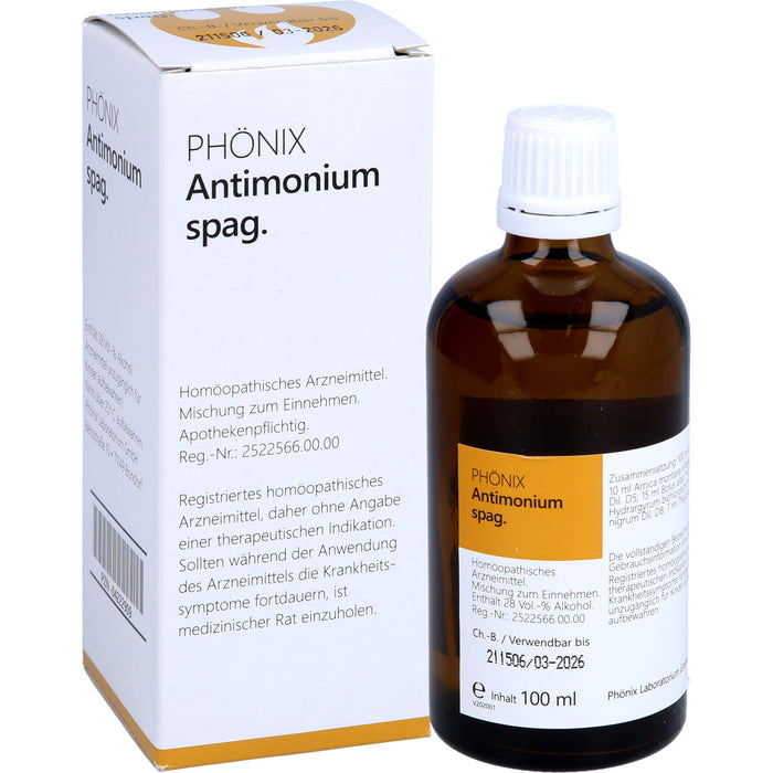 Phönix antimonium spag. Tropfen, 100 ml MIS