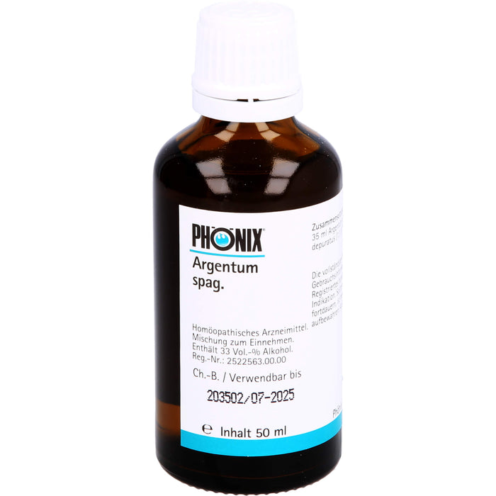 Phönix argentum spag. Tropfen, 50 ml MIS