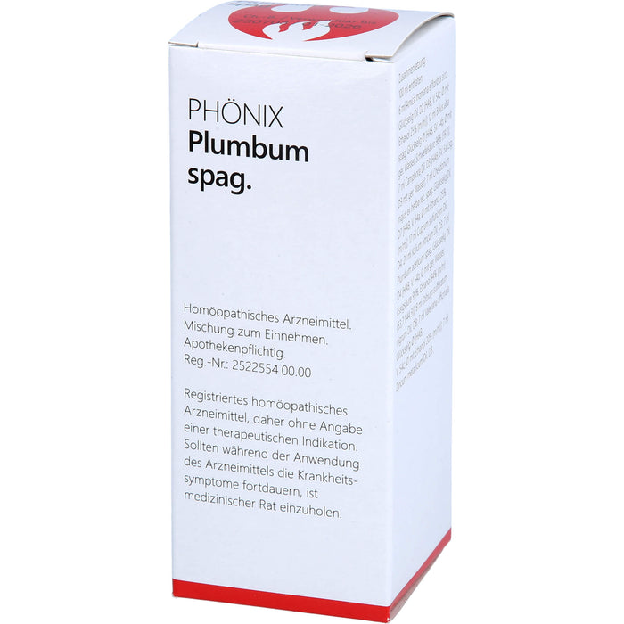 Phönix plumbum spag. Tropfen, 100 ml MIS