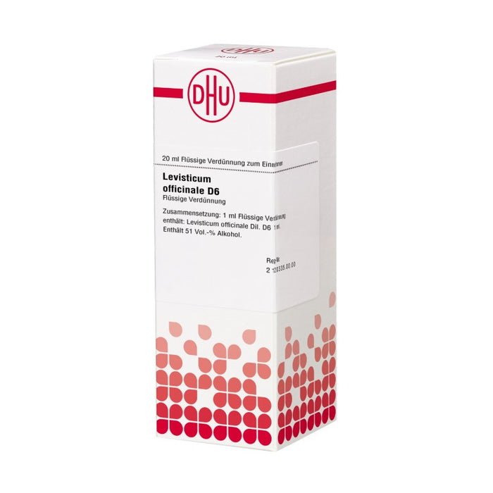 Levisticum officinalis D6 DHU Dilution, 20 ml Lösung