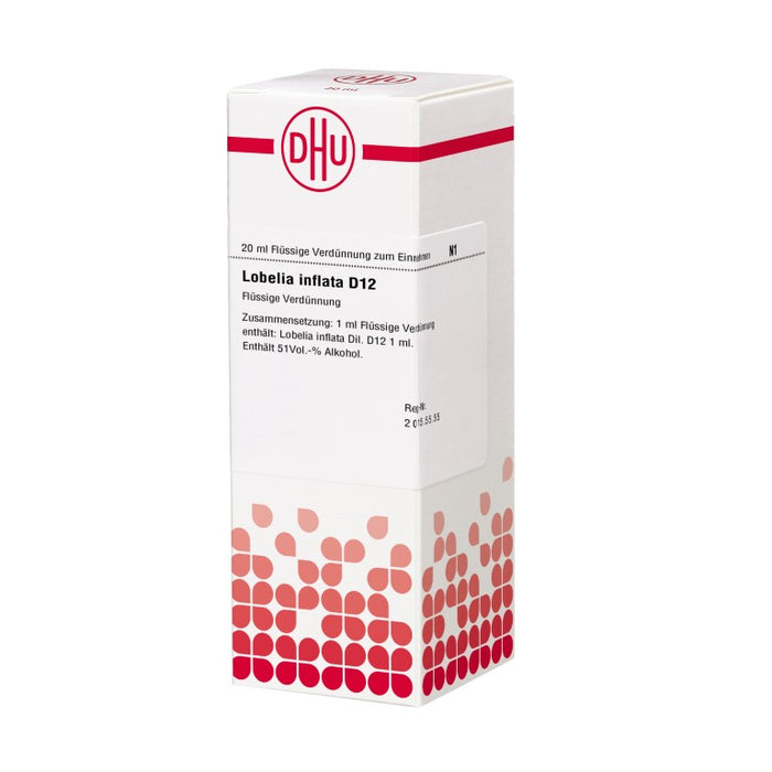 Lobelia inflata D12 DHU Dilution, 20 ml Lösung