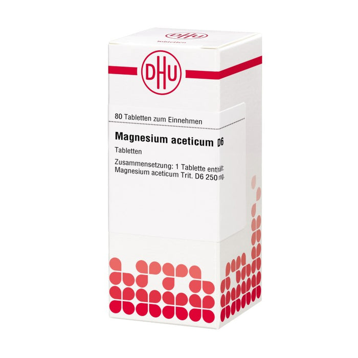 DHU Magnesium aceticum D6 Tabletten, 80 pcs. Tablets