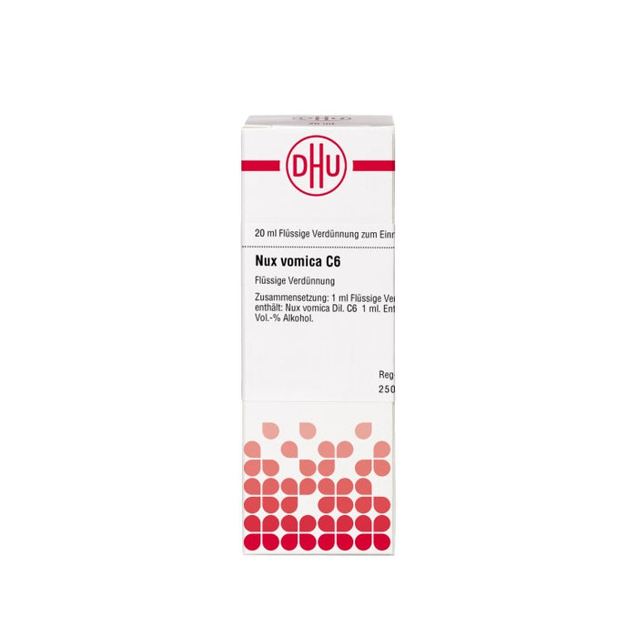 DHU Nux vomica C6 Dilution, 20 ml Lösung